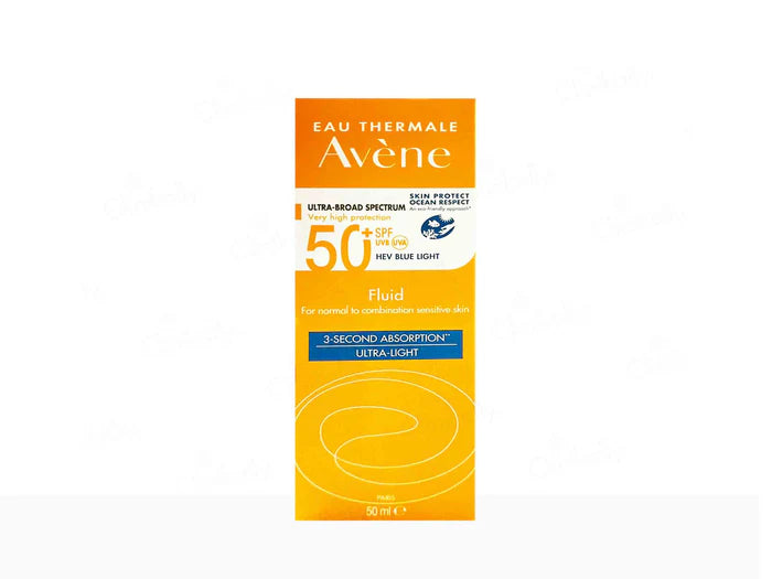 Avene Very High Protection Ultra-Light Sunscreen Fluid SPF 50+,50ml.