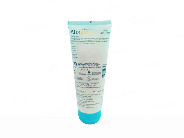 Ahaglow Advanced Skin Rejuvenating Face Wash Gel, 200g.