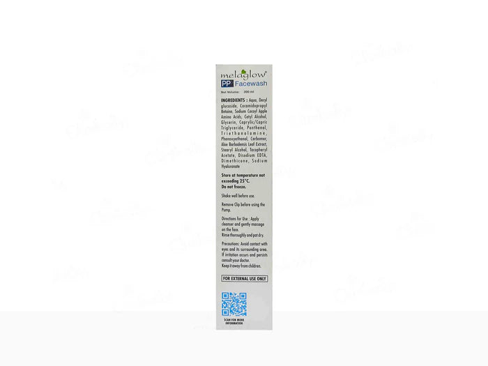 Melaglow PP Face Wash, 100ml.