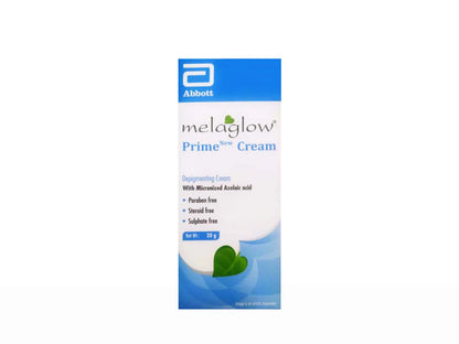 Melaglow Prime Depigmenting Cream, 20gm.