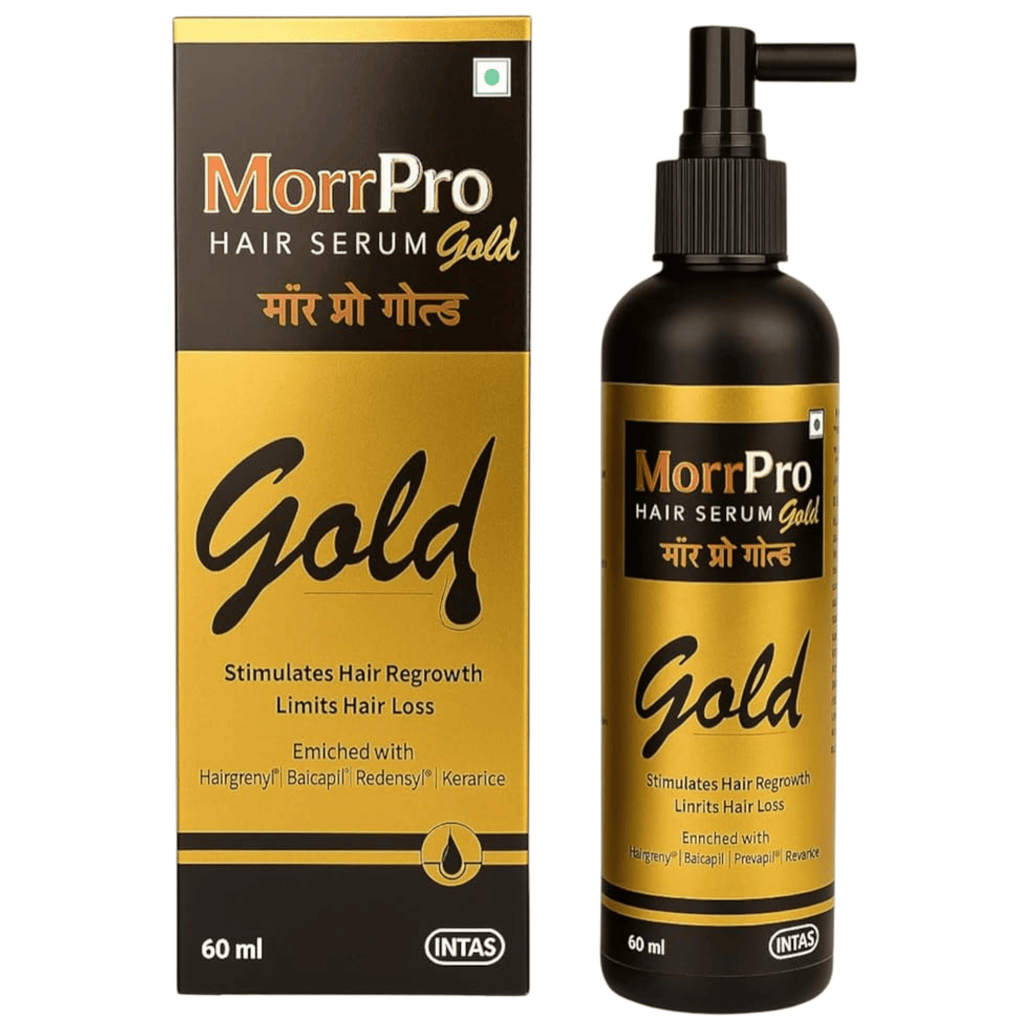 Morr Pro Gold Hair Serum 60ml.