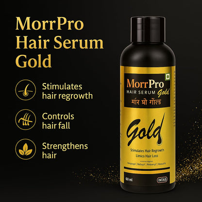 Morr Pro Gold Hair Serum 60ml.