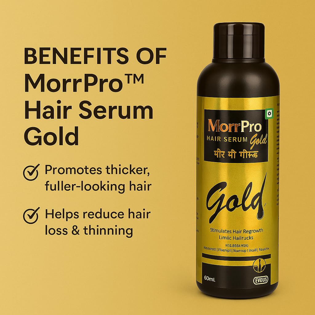 Morr Pro Gold Hair Serum 60ml.