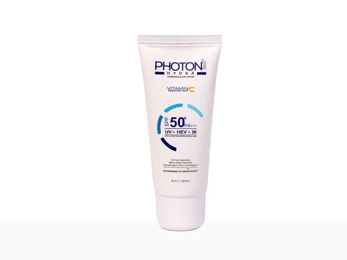 Photon 360 Hydra Sunscreen Fluid Cream SPF 50+, 50ml..