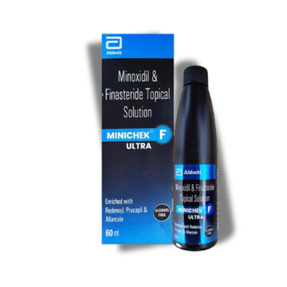 Minichek Ultra F Topical Solution 60ml.