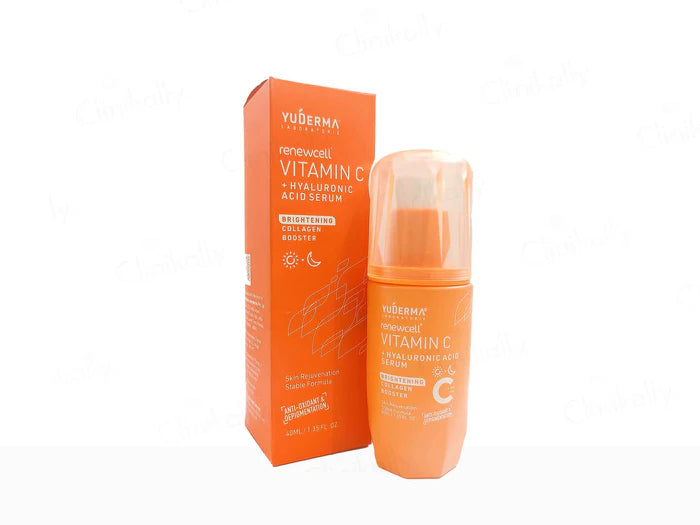 Renewcell Vitamin-C + Hyaluronic Acid Serum 40ml.
